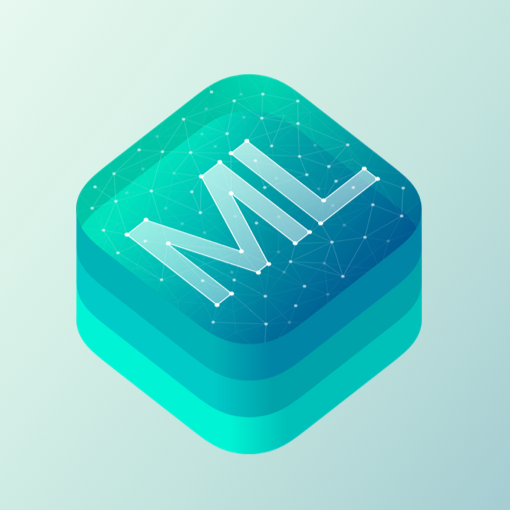 Core ML icon logo. The main ML software I used in my AI projects.